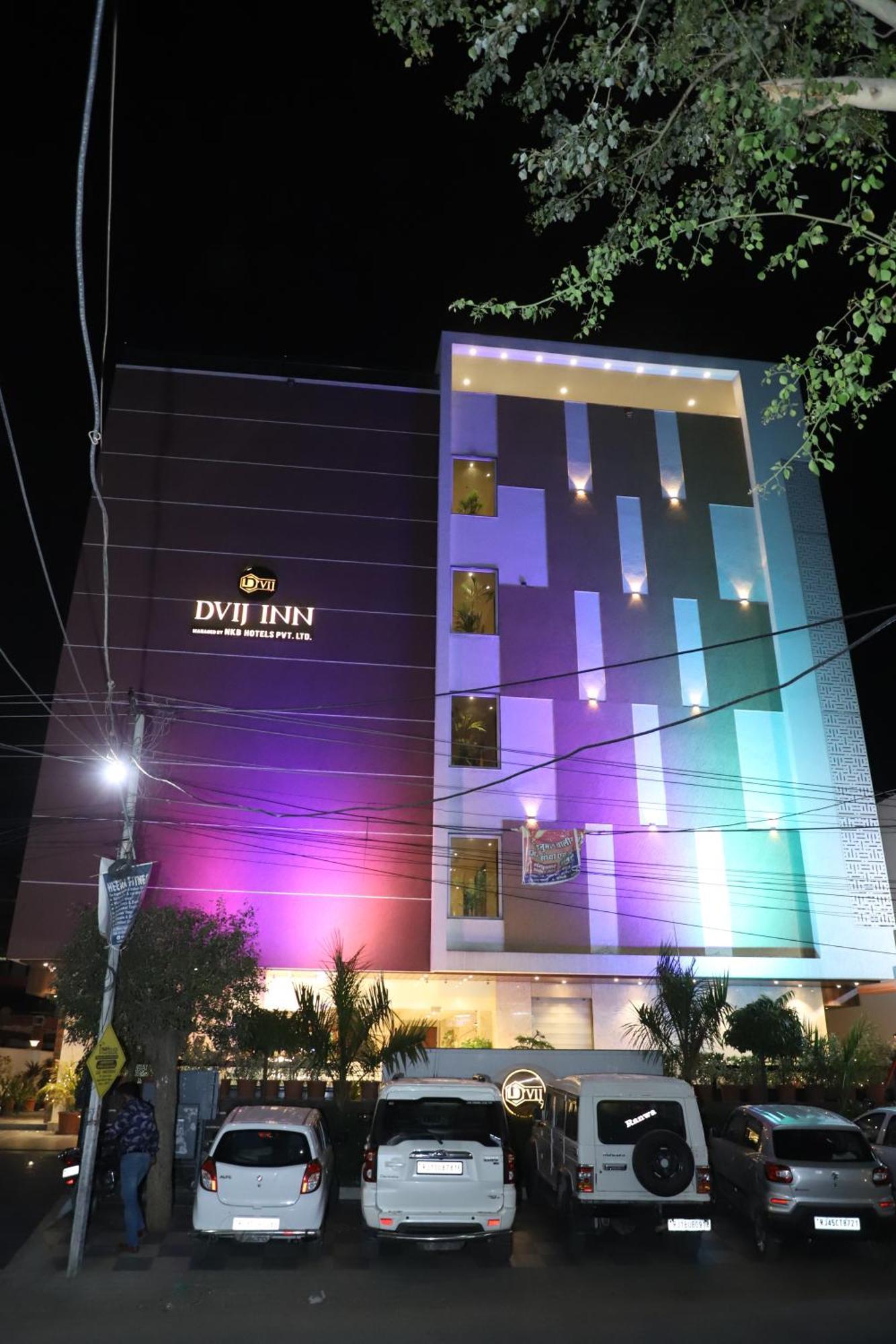 Hotel Dvij Inn Jaipur Eksteriør bilde